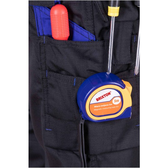 KRÓTKIE SPODENKI SEVEN KINGS TOPAZ - CZARNY