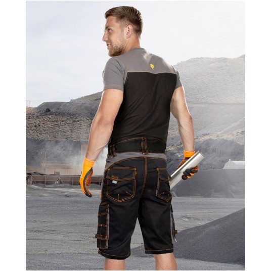 KRÓTKIE SPODENKI VISION 04 - CZARNY