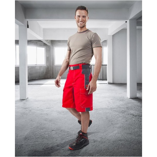 KRÓTKIE SPODENKI VISION 04 - CZERWONY