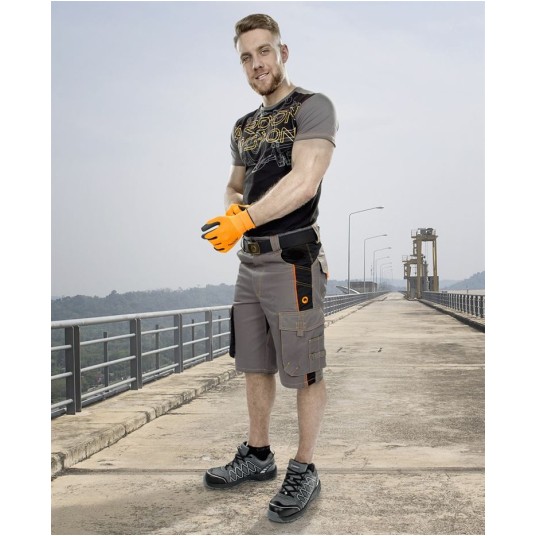 KRÓTKIE SPODENKI VISION 04 - SZARY