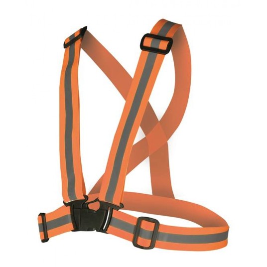 KRZYŻ ODBLASKOWY REF 702 CROSS- SZELKI HI-VIZ POMARAŃCZOWY