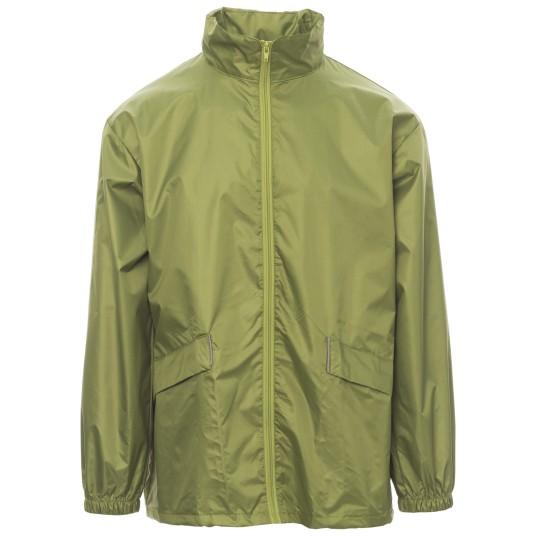 KURTKA CAŁOROCZNA PRZECIWDESZCZOWA WIND - JASKRAWOZIELONY