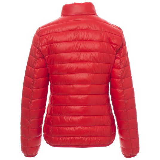 KURTKA CASUALOWA INFORMAL LADY - CZERWONY-SZARY