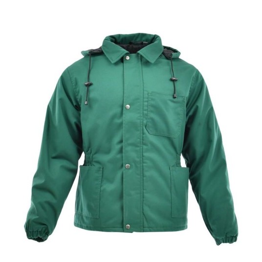 KURTKA DŁUGA OCIEPLANA BASIC WINTER NORMAN ZIELONY