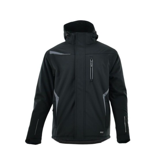 KURTKA DŁUGA OCIEPLANA COMFORT WINTER SZARY