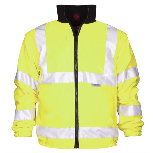 KURTKA HI-VIZ 4/1 - ŻÓŁTO-NIEBIESKI