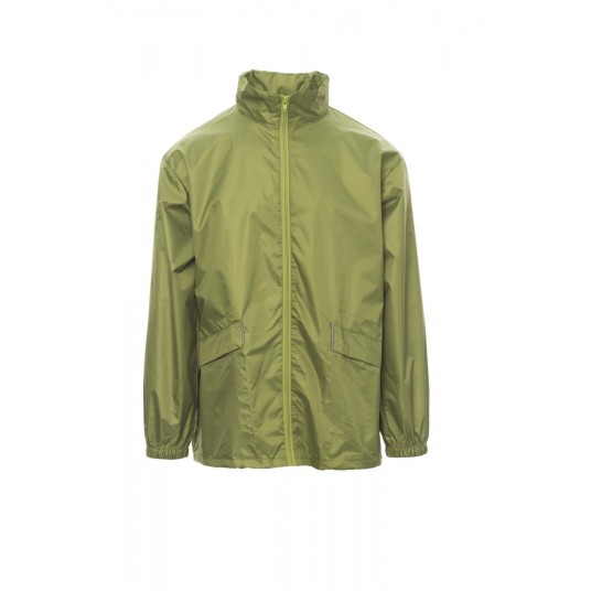 KURTKA NIEPRZEMAKALNA UNISEX WIND - JASKRAWOZIELONY