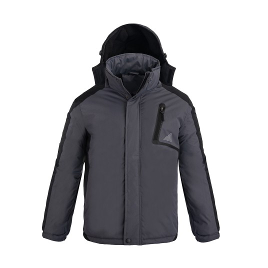 KURTKA OCIEPLANA ALPER GRAY