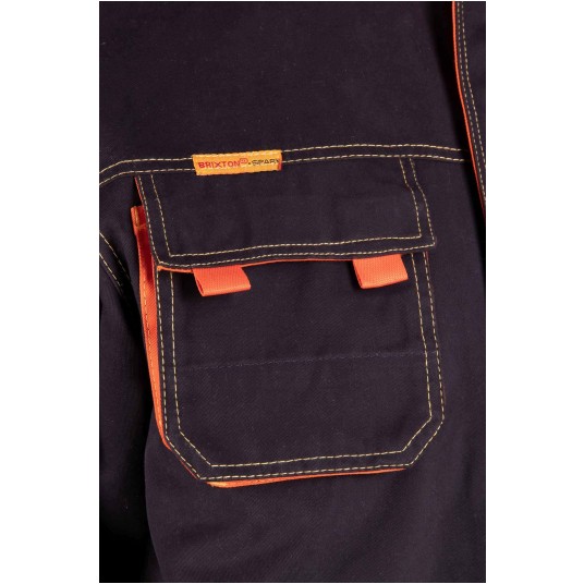 KURTKA OCIEPLANA BRIXTON SPARK - GRANATOWY