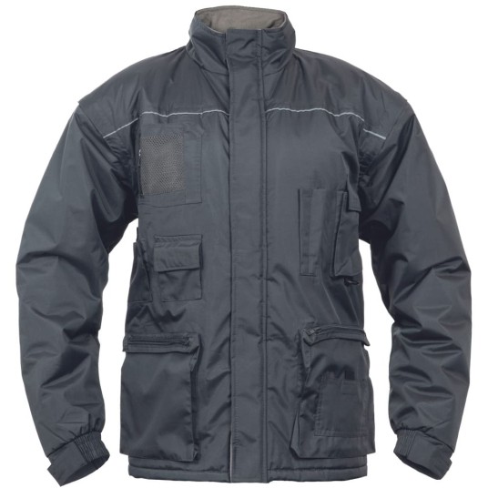 KURTKA OCIEPLANA LIBRA - SZARY