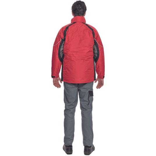 KURTKA OCIEPLANA NYALA - CZERWONY