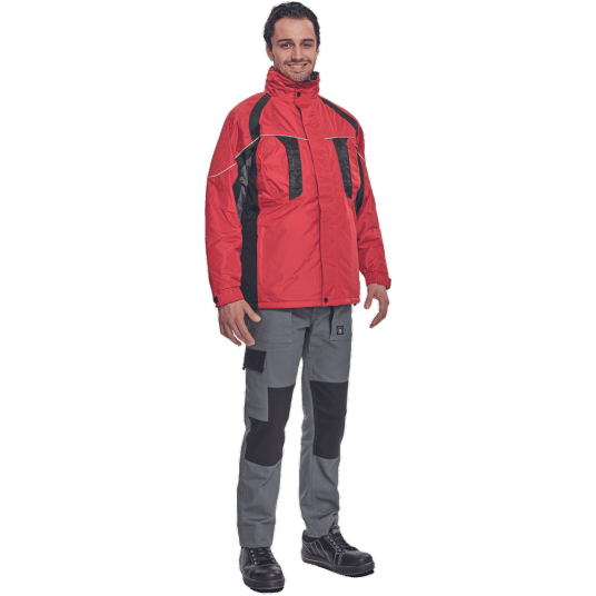 KURTKA OCIEPLANA NYALA - CZERWONY