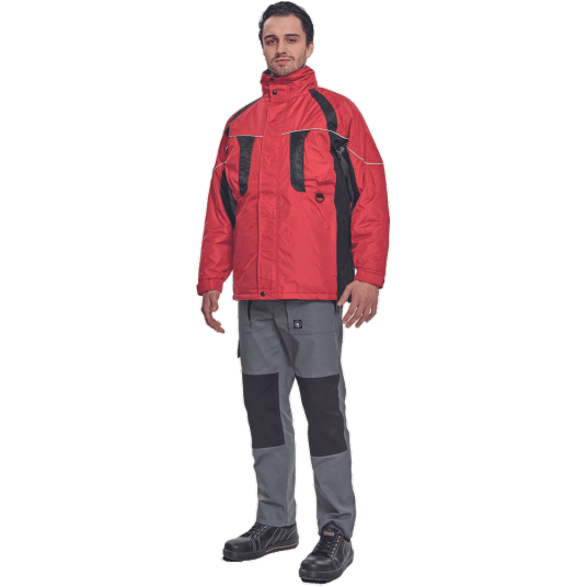 KURTKA OCIEPLANA NYALA - CZERWONY