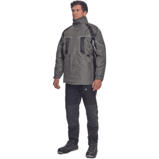 KURTKA OCIEPLANA NYALA - SZARY