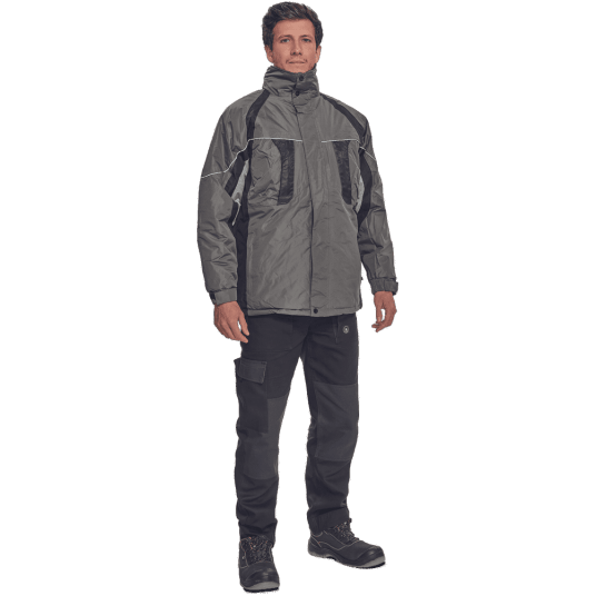 KURTKA OCIEPLANA NYALA - SZARY