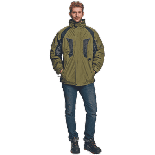 KURTKA OCIEPLANA NYALA - ZIELONY