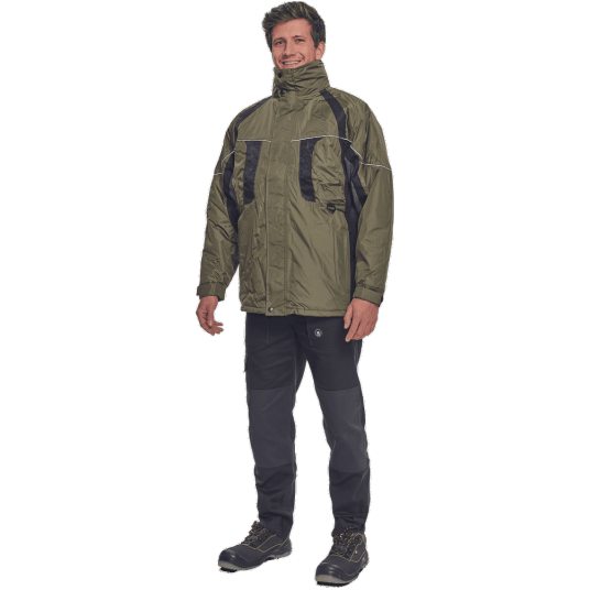 KURTKA OCIEPLANA NYALA - ZIELONY