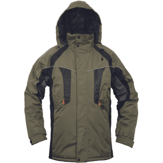 KURTKA OCIEPLANA NYALA - ZIELONY