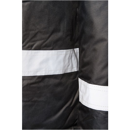 KURTKA OCIEPLANA SEVEN KINGS RIVAL - CZARNY-POMARAŃCZOWY