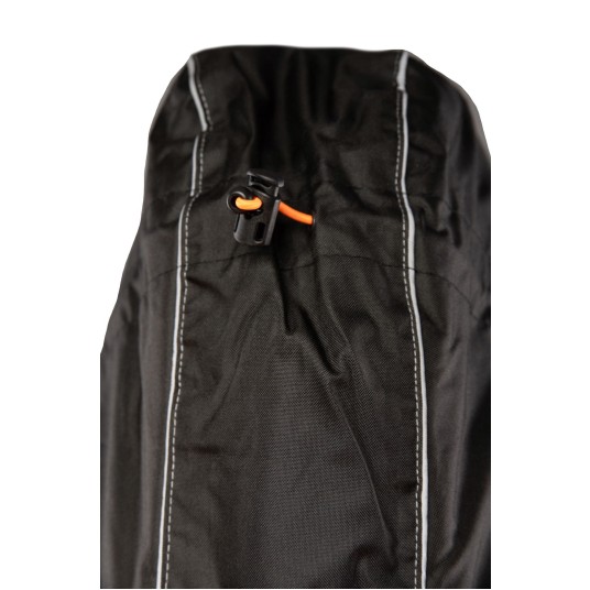 KURTKA OCIEPLANA SEVEN KINGS RIVAL - CZARNY-POMARAŃCZOWY