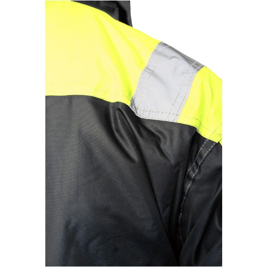 KURTKA OCIEPLANA SEVEN KINGS RIVAL - CZARNY-ŻÓŁTY