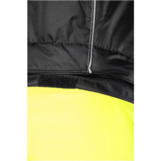 KURTKA OCIEPLANA SEVEN KINGS RIVAL - CZARNY-ŻÓŁTY