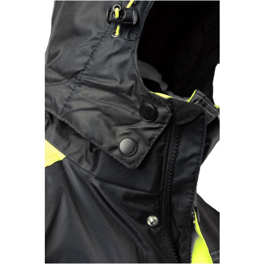 KURTKA OCIEPLANA SEVEN KINGS RIVAL - CZARNY-ŻÓŁTY