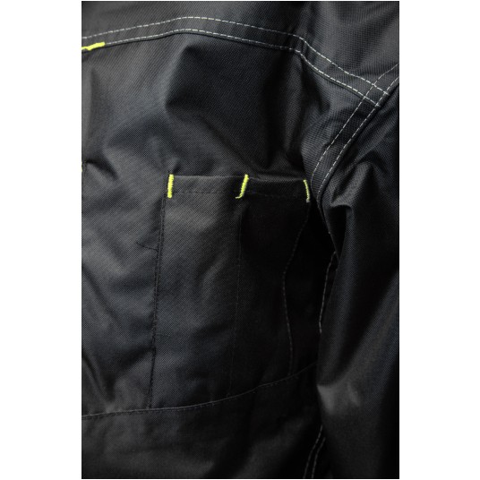 KURTKA OCIEPLANA SEVEN KINGS RIVAL - CZARNY-ŻÓŁTY