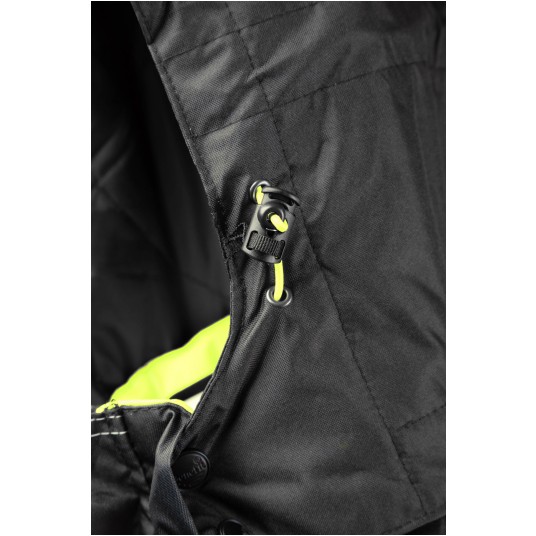 KURTKA OCIEPLANA SEVEN KINGS RIVAL - CZARNY-ŻÓŁTY