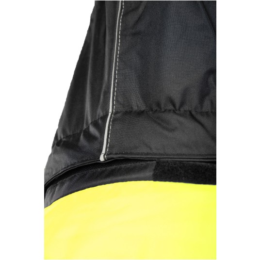 KURTKA OCIEPLANA SEVEN KINGS RIVAL - CZARNY-ŻÓŁTY