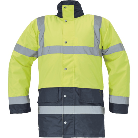 KURTKA OSTRZEGAWCZA SEFTON - ŻÓŁTY