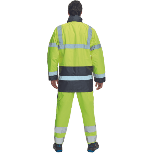 KURTKA OSTRZEGAWCZA SEFTON - ŻÓŁTY