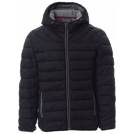 KURTKA PUCHOWA FREETIME - CZARNY