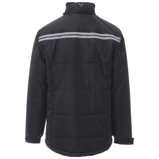 KURTKA ROBOCZA FIGHTER FX MID - CZARNY-SZARY STALOWY