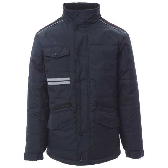 KURTKA ROBOCZA FIGHTER FX MID - GRANATOWY-KRÓLEWSKI NIEBIESKI