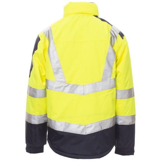 KURTKA ROBOCZA FREEWAY - ŻÓŁTY FLUO-GRANATOWY