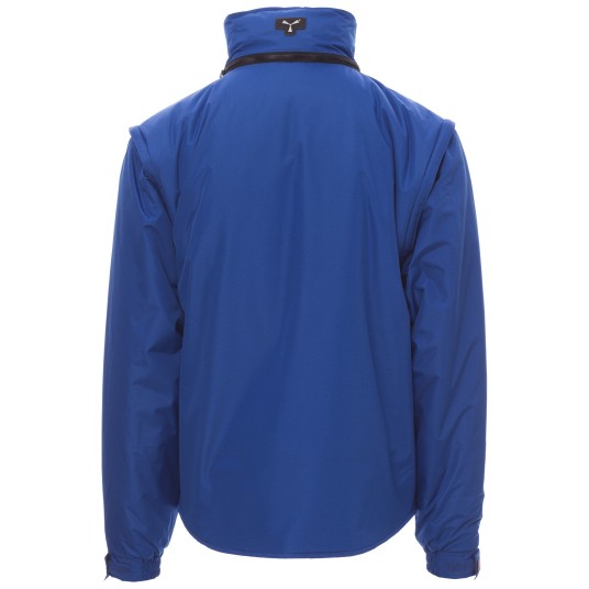 KURTKA ROBOCZA OSTRZEGAWCZA HIVIS ESCAPE - KRÓLEWSKI NIEBIESKI-CZARNY