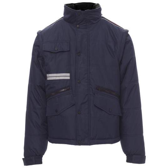 KURTKA ROBOCZA OSTRZEGAWCZA HIVIS FIGHTER 2.0 - GRANATOWY-KRÓLEWSKI NIEBIESKI