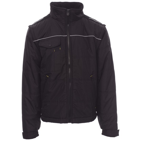 KURTKA ROBOCZA OSTRZEGAWCZA HIVIS ORION 2.0 - CZARNY