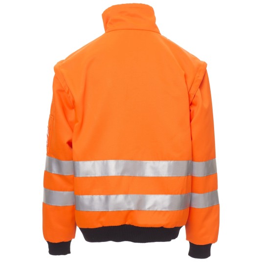 KURTKA ROBOCZA STREET - POMARAŃCZOWY FLUO