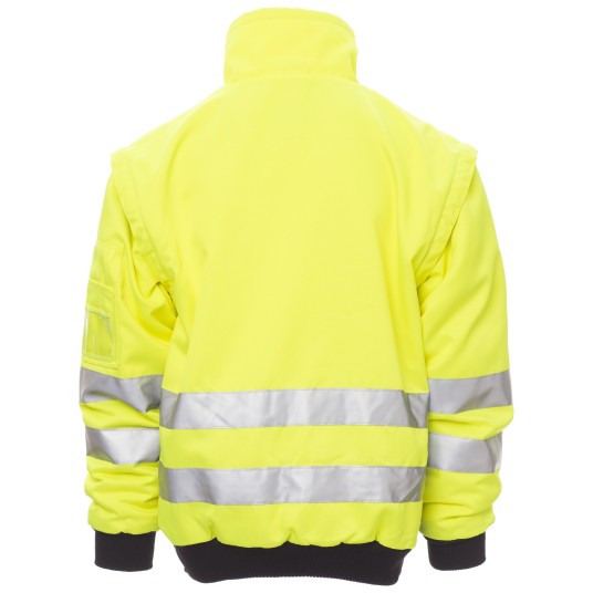 KURTKA ROBOCZA STREET - ŻÓŁTY FLUO