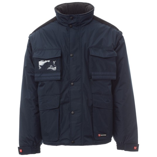 KURTKA ROBOCZA Z KAPTUREM INTERCONTINENTAL 2.0 - GRANATOWY