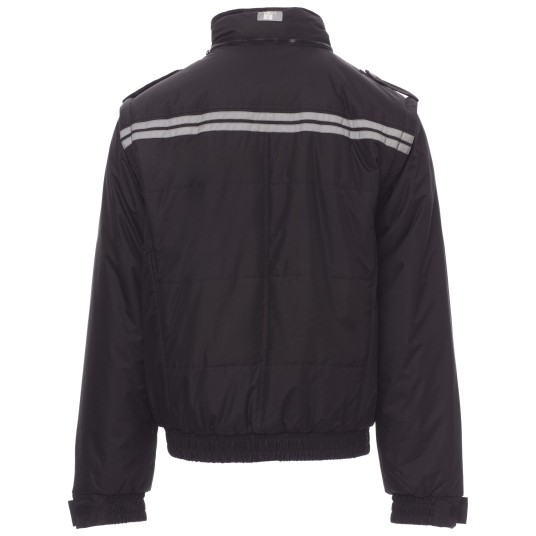 KURTKA ROBOCZA Z KAPTUREM LANCER - CZARNY