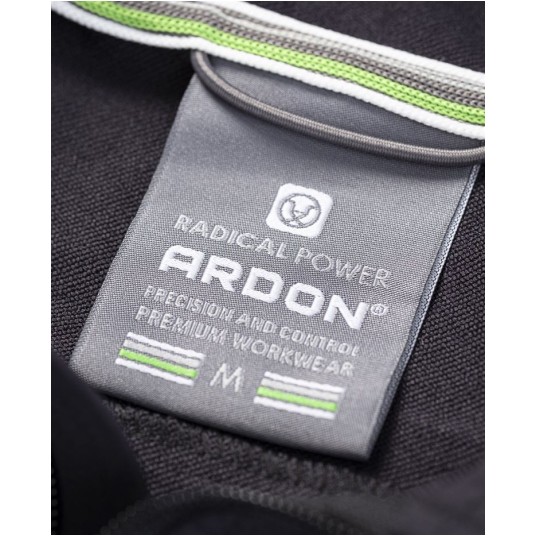KURTKA SOFTSHELL ARDON® BREEFFIDRY STRETCH - CIEMNOSZARA