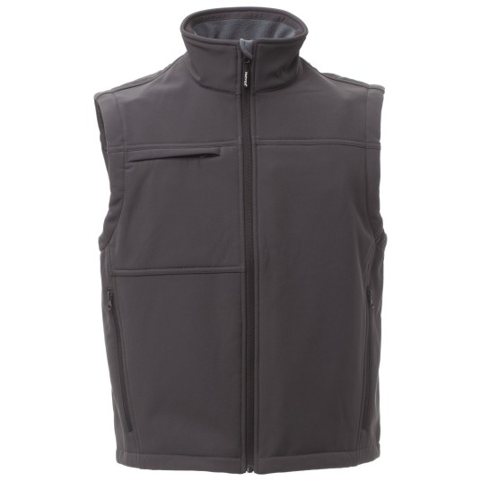 KURTKA SOFTSHELL BERING - ANTRACYTOWY