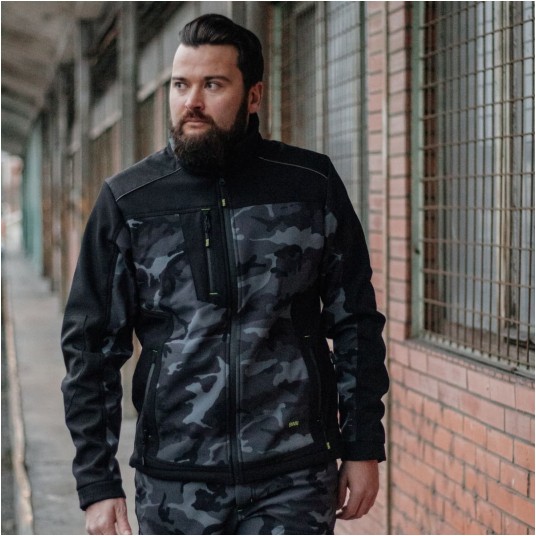 KURTKA SOFTSHELL CAMOS
