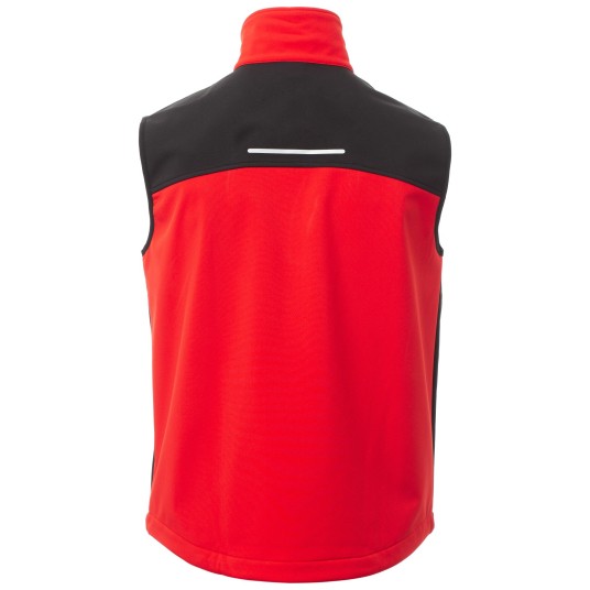 KURTKA SOFTSHELL CORK - CZERWONY-CZARNY