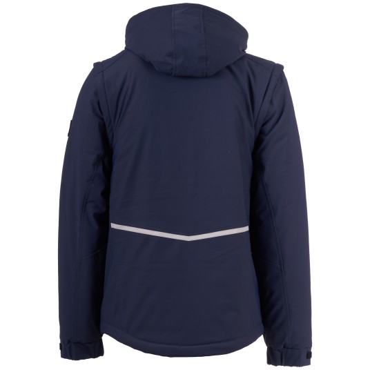 KURTKA SOFTSHELL CREEK 2IN1 LITE PAD - GRANATOWY-CZARNY