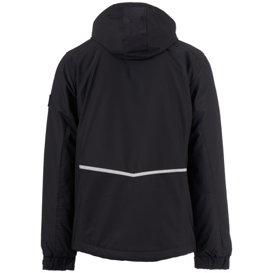 KURTKA SOFTSHELL CREEK LITE PAD - CZARNY-CZARNY