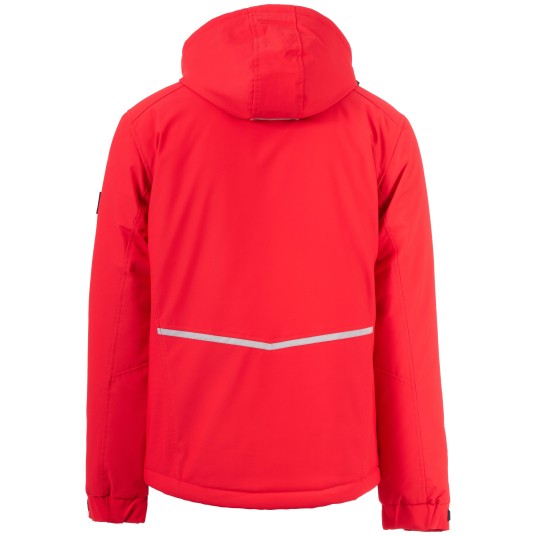 KURTKA SOFTSHELL CREEK LITE PAD - CZERWONY-CZARNY